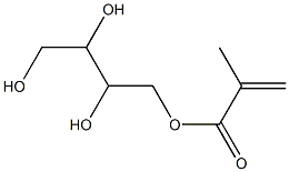 Methacrylic acid 2,3,4-trihydroxybutyl ester 结构式