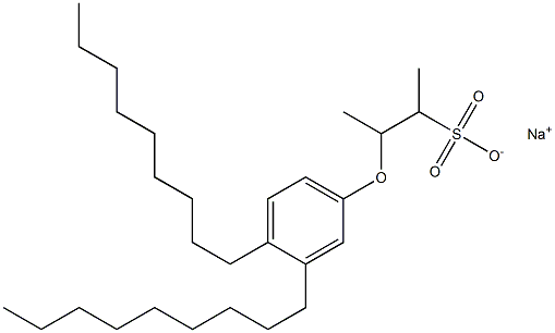  3-(3,4-Dinonylphenoxy)butane-2-sulfonic acid sodium salt