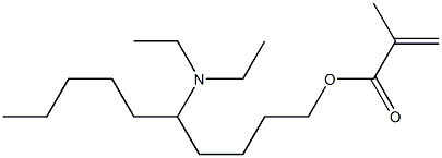 Methacrylic acid 5-(diethylamino)decyl ester