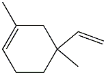 2,4-Dimethyl-4-vinylcyclohexene Structure