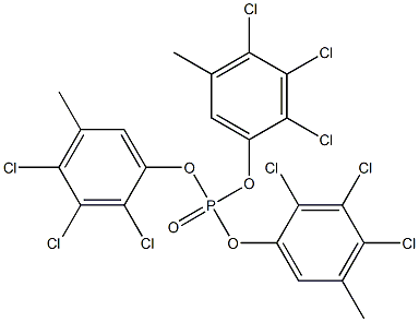  Phosphoric acid tris(2,3,4-trichloro-5-methylphenyl) ester