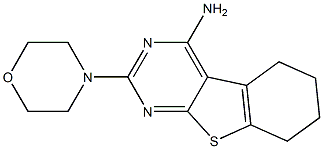 4-Amino-5,6,7,8-tetrahydro-2-morpholino[1]benzothieno[2,3-d]pyrimidine|