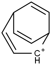 Bicyclo[3.2.2]nona-3,6,8-triene-2-ylium