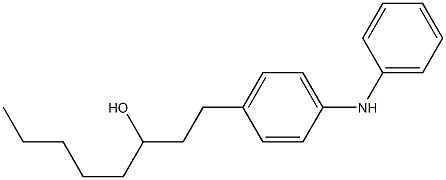 4-(3-Hydroxyoctyl)phenylphenylamine|