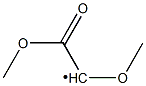 1-Methoxy-2-oxo-2-methoxyethylradical|