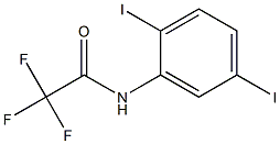 N-(2,5-Diiodophenyl)trifluoroacetamide Structure