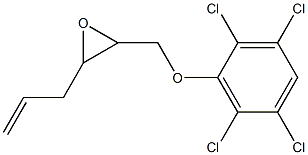2,3,5,6-Tetrachlorophenyl 3-allylglycidyl ether,,结构式