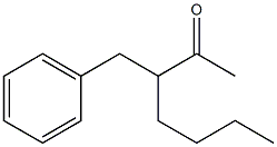 3-Benzyl-2-heptanone 结构式