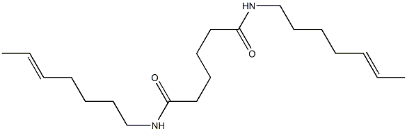 N,N'-Di(5-heptenyl)adipamide Structure