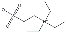 N,N,N-トリエチル-2-スルホナトエタンアミニウム 化学構造式