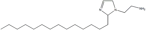 1-(2-Aminoethyl)-2-tetradecyl-3-imidazoline Struktur