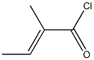 2-Methyl-2-butenoic acid chloride Structure