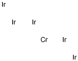 Chromium pentairidium,,结构式