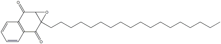 7a-Octadecyl-1a,7a-dihydronaphth[2,3-b]oxirene-2,7-dione|