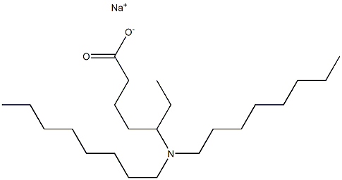 5-(Dioctylamino)heptanoic acid sodium salt