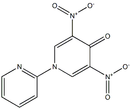 1-(2-Pyridyl)-3,5-dinitropyridin-4(1H)-one 结构式