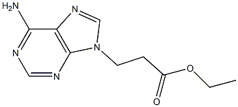 3-(6-Amino-9H-purine-9-yl)propanoic acid ethyl ester|