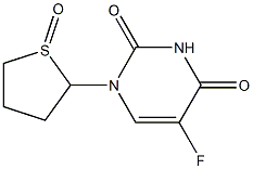 2-(5-Fluorouracil-1-yl)tetrahydrothiophene 1-oxide Struktur