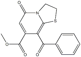 8-Benzoyl-2,3-dihydro-5-oxo-5H-thiazolo[3,2-a]pyridine-7-carboxylic acid methyl ester