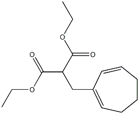 [(1,3-Cycloheptadien-2-yl)methyl]malonic acid diethyl ester