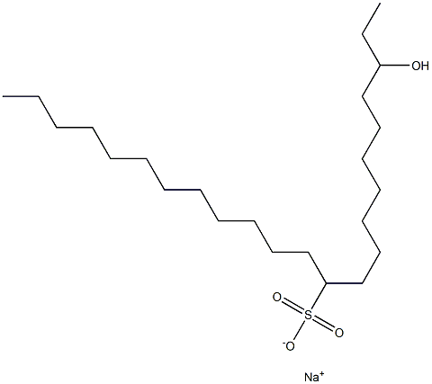  3-Hydroxytricosane-11-sulfonic acid sodium salt