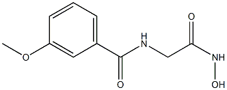 2-(m-Methoxybenzoylamino)acetohydroxamic acid