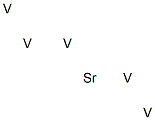 Pentavanadium strontium Structure