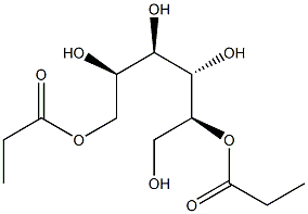 D-Glucitol 2,6-dipropionate Structure