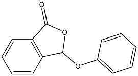 3-Phenoxyisobenzofuran-1(3H)-one,,结构式