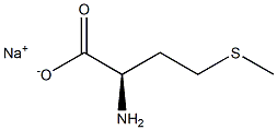 (R)-2-Amino-4-(methylthio)butyric acid sodium salt Structure