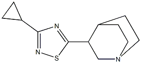 5-(1-Azabicyclo[2.2.2]octan-3-yl)-3-cyclopropyl-1,2,4-thiadiazole