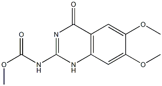  N-[(6,7-Dimethoxy-1,4-dihydro-4-oxoquinazolin)-2-yl]carbamic acid methyl ester