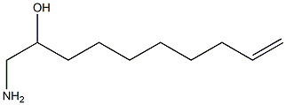 1-Amino-9-decen-2-ol Structure