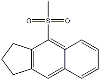 2,3-Dihydro-4-(methylsulfonyl)-1H-benz[f]indene,,结构式