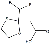  2-(Difluoromethyl)-1,3-dithiolane-2-acetic acid