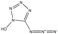 5-Azido-1H-tetrazol-1-ol Struktur