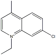 7-Chloro-1-ethyl-4-methylquinolinium