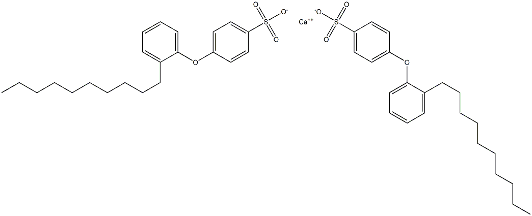 Bis[4-(2-decylphenoxy)benzenesulfonic acid]calcium salt
