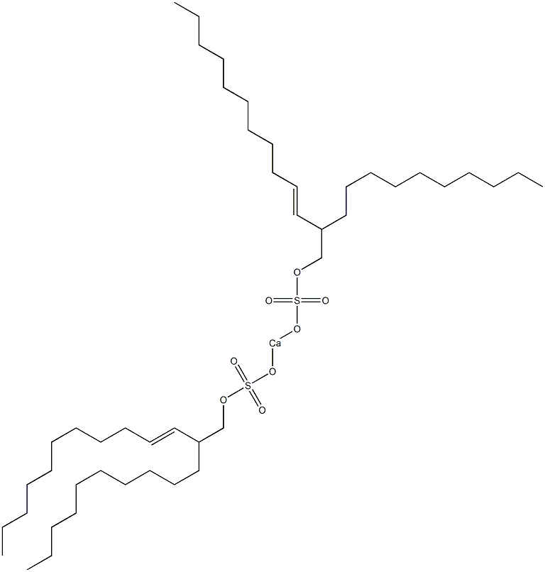  Bis(2-decyl-3-tridecenyloxysulfonyloxy)calcium