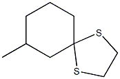 7-Methyl-1,4-dithiaspiro[4.5]decane,,结构式