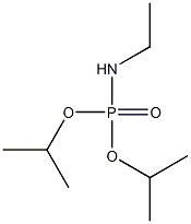 N-Ethylamidophosphoric acid diisopropyl ester Structure