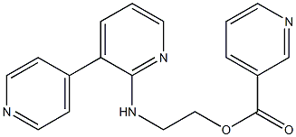 Pyridine-3-carboxylic acid 2-[(3,4'-bipyridin-6-yl)amino]ethyl ester|