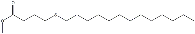 5-チアオクタデカン酸メチル 化学構造式