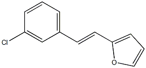 2-(3-Chlorostyryl)furan