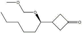  3-[(R)-1-(Methoxymethoxy)hexyl]cyclobutanone