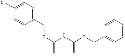 N-[(4-Chlorobenzyl)oxycarbonyl]carbamic acid benzyl ester Struktur