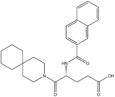 (R)-4-(2-Naphthoylamino)-5-oxo-5-(3-azaspiro[5.5]undecan-3-yl)valeric acid