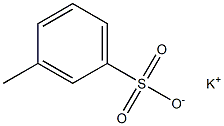 m-トルエンスルホン酸カリウム 化学構造式