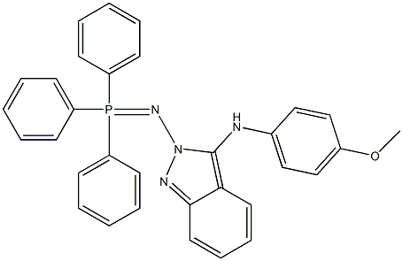  3-(4-Methoxyphenylamino)-2-[triphenylphosphoranylideneamino]-2H-indazole