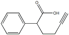 2-Phenyl-5-hexynoic acid,,结构式